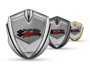 Suzuki Emblème Voiture Insigne Pro Design Bord Acier Inox